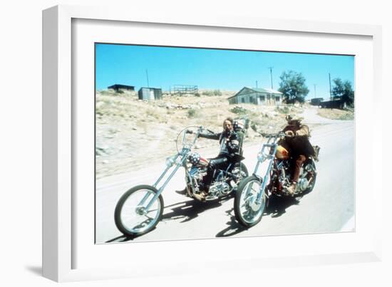 Easy Rider, Peter Fonda, Dennis Hopper, 1969-null-Framed Premium Photographic Print