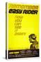 Easy Rider, Peter Fonda on 1972 Re-Release Poster, 1969-null-Stretched Canvas