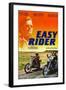 Easy Rider, Peter Fonda on German Poster Art, 1969-null-Framed Art Print