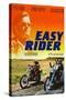 Easy Rider, Peter Fonda on German Poster Art, 1969-null-Stretched Canvas