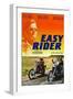 Easy Rider, Peter Fonda on German Poster Art, 1969-null-Framed Art Print