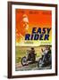 Easy Rider, Peter Fonda on German Poster Art, 1969-null-Framed Art Print