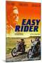 Easy Rider, Peter Fonda on German Poster Art, 1969-null-Mounted Art Print