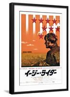 Easy Rider, Peter Fonda on Japanese Poster Art, 1969-null-Framed Art Print