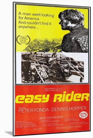 Easy Rider-null-Mounted Art Print