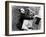 Easy Street, Charles Chaplin, Eric Campbell, 1917-null-Framed Photo