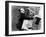 Easy Street, Charles Chaplin, Eric Campbell, 1917-null-Framed Photo