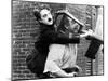 Easy Street, Charles Chaplin, Eric Campbell, 1917-null-Mounted Photo