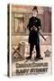 Easy Street, Charlie Chaplin, 1917-null-Stretched Canvas