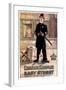 Easy Street, Charlie Chaplin, 1917-null-Framed Art Print