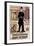 Easy Street, Charlie Chaplin, 1917-null-Framed Art Print