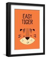 Easy Tiger - Wink Designs Contemporary Print-Michelle Lancaster-Framed Art Print