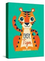 Easy Tiger-Michael Buxton-Stretched Canvas