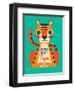 Easy Tiger-Michael Buxton-Framed Art Print