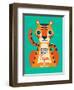 Easy Tiger-Michael Buxton-Framed Art Print