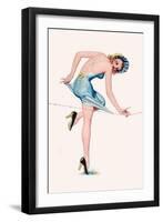 Easy To Get Stuck On!-Enoch Bolles-Framed Art Print