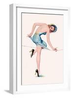 Easy To Get Stuck On!-Enoch Bolles-Framed Art Print