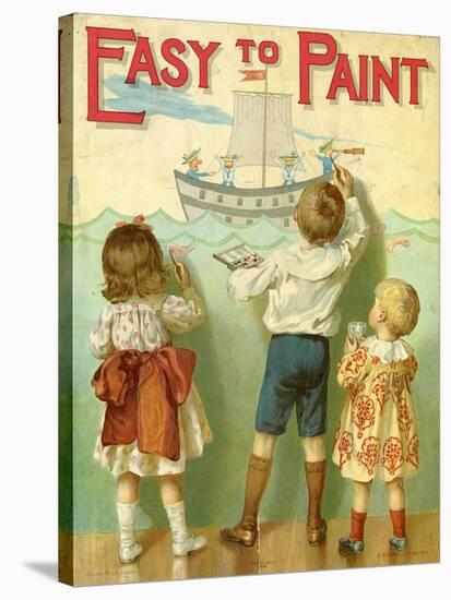 Easy to Paint, 1914-E.P. Dutton-Stretched Canvas