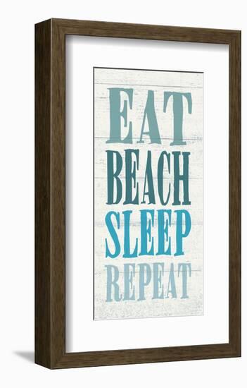 Eat, Beach, Sleep, Repeat-Sparx Studio-Framed Art Print