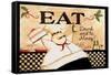 Eat Drink Be Merry-Dan Dipaolo-Framed Stretched Canvas