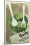 Eat Greens-null-Mounted Giclee Print