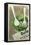 Eat Greens-null-Framed Stretched Canvas