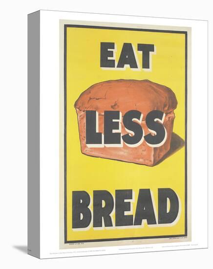 Eat Less Bread-null-Stretched Canvas