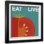 Eat Live-Yuko Lau-Framed Giclee Print