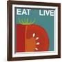 Eat Live-Yuko Lau-Framed Giclee Print