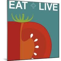 Eat Live-Yuko Lau-Mounted Giclee Print