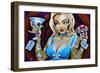 Eat Me Drink Me-Mike Bell-Framed Art Print