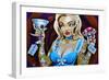 Eat Me Drink Me-Mike Bell-Framed Art Print