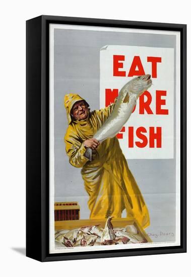 Eat More Fish, from the Series 'Caught by British Fishermen'-Charles Pears-Framed Stretched Canvas