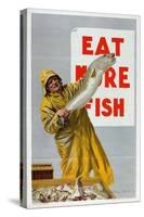 Eat More Fish, from the Series 'Caught by British Fishermen'-Charles Pears-Stretched Canvas
