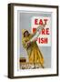 Eat More Fish, from the Series 'Caught by British Fishermen'-Charles Pears-Framed Giclee Print