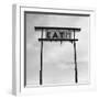 Eat Sign at Abandoned Truck Stop, Bliss, Idaho, Usa-Paul Souders-Framed Photographic Print