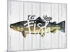 Eat, Sleep, Fish-null-Mounted Giclee Print