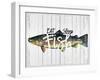 Eat, Sleep, Fish-null-Framed Giclee Print