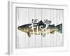 Eat, Sleep, Fish-null-Framed Giclee Print