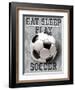 Eat Sleep Play Soccer-Jim Baldwin-Framed Art Print