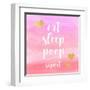 Eat, Sleep, Poop, Repeat-Evangeline Taylor-Framed Art Print