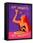 Eat Spaghetti No Regretti-Raissa Oltmanns-Framed Stretched Canvas