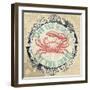 Eat The Crabs-The Saturday Evening Post-Framed Premium Giclee Print