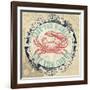 Eat The Crabs-The Saturday Evening Post-Framed Giclee Print