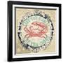 Eat The Crabs-The Saturday Evening Post-Framed Giclee Print