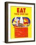 Eat These Every Day-null-Framed Art Print