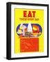 Eat These Every Day-null-Framed Art Print