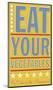 Eat Your Vegetables-John W^ Golden-Mounted Art Print