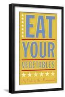 Eat Your Vegetables-John W^ Golden-Framed Art Print