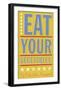 Eat Your Vegetables-John W^ Golden-Framed Art Print